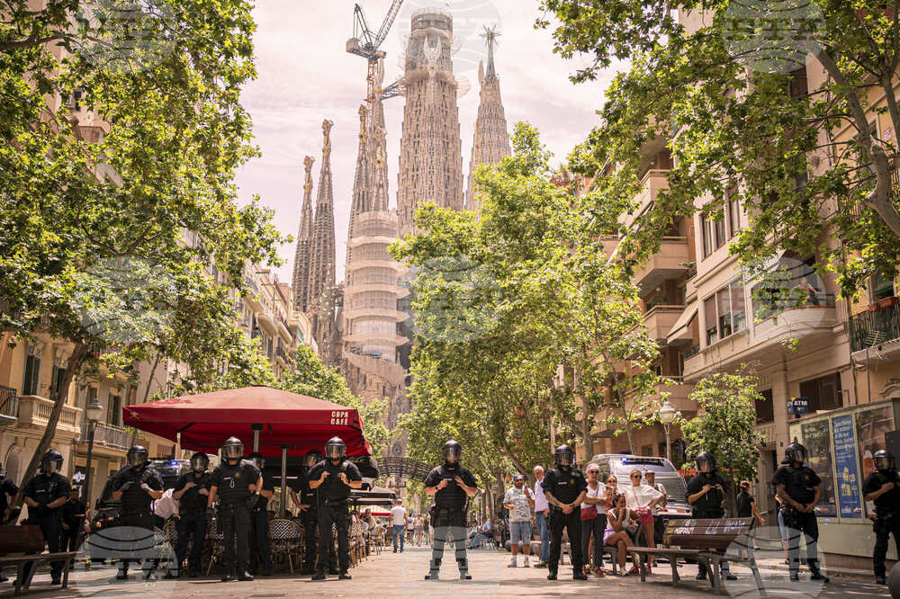 Spain Overtourism Water Guns