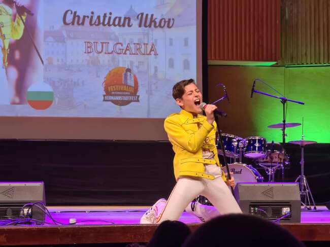 Община Русе: Кристиян Илков с две първи награди от международен музикален фестивал