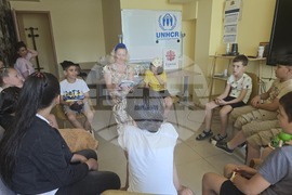 Център „Каритас“ - деца бежанци - инициатива