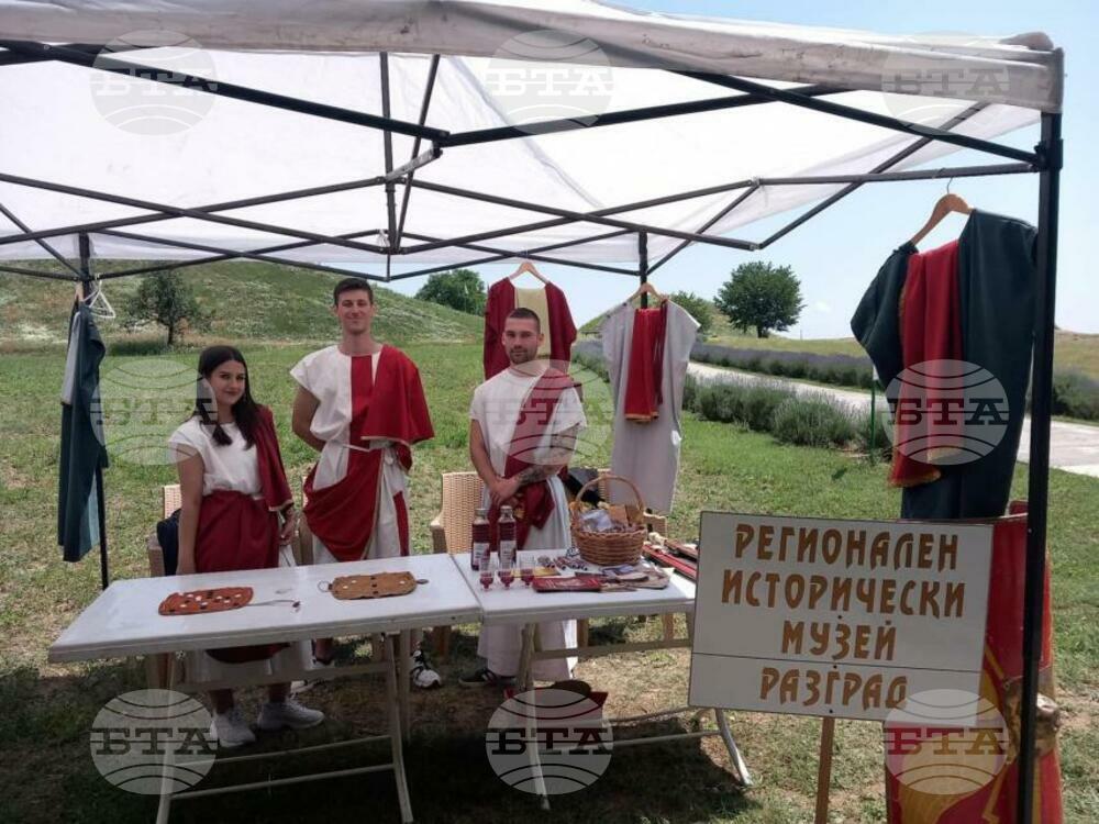 Разградският исторически музей се включи във фестивала на археологията в „Сборяново“