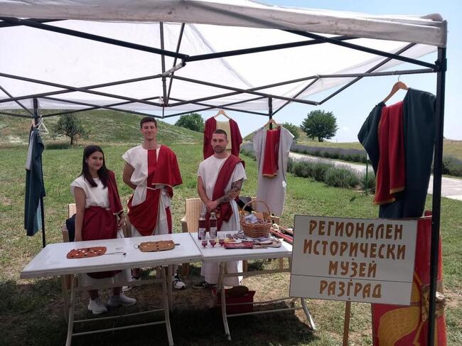 Разградският исторически музей се включи във фестивала на археологията в „Сборяново“ 
