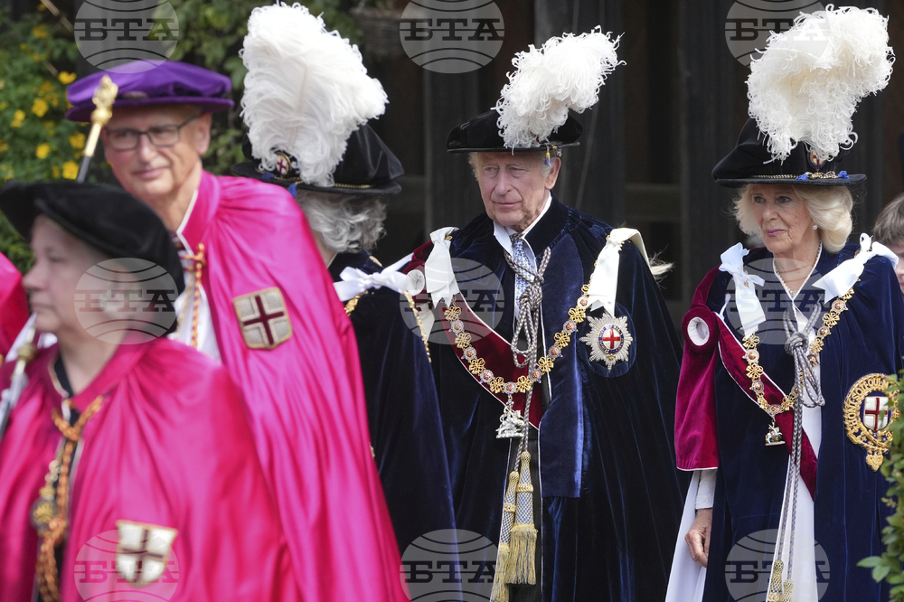 Britain Royals Garter Ceremony