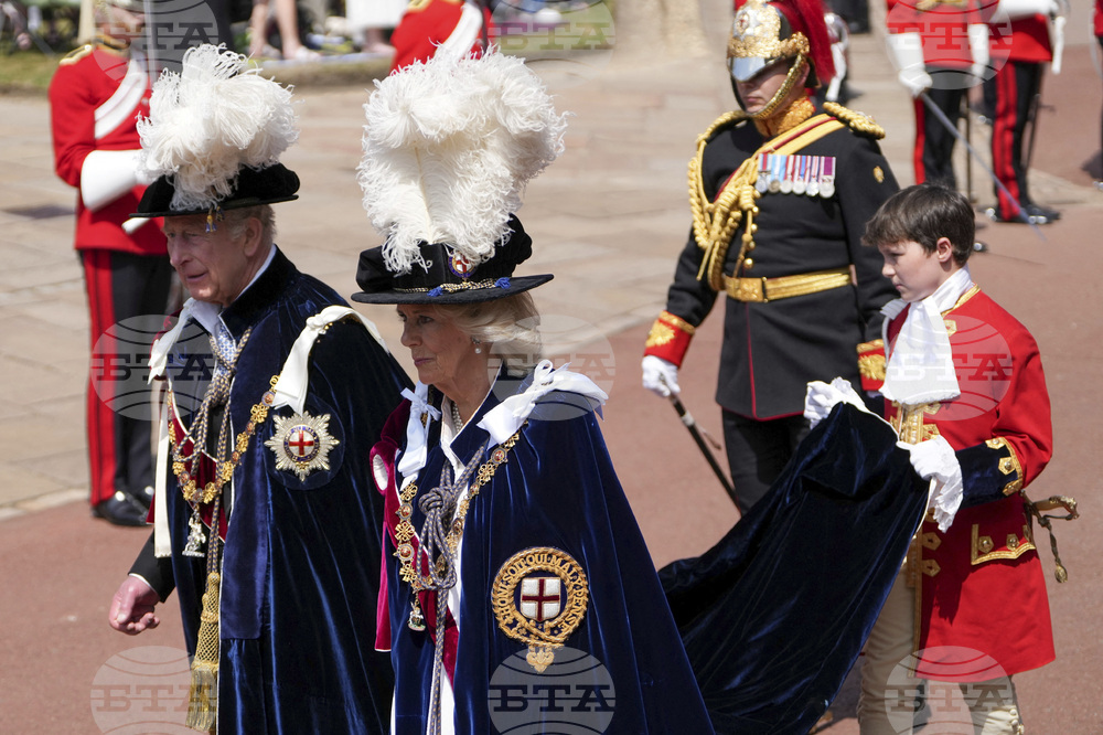 Britain Royals Garter Ceremony