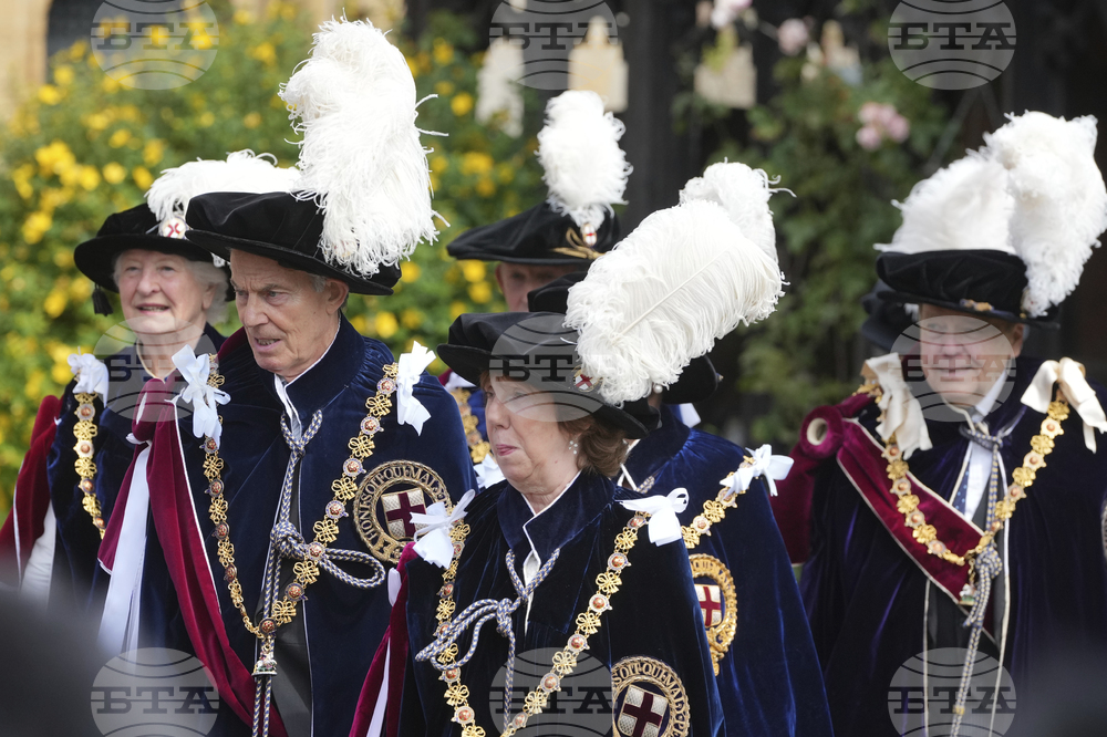 Britain Royals Garter Ceremony