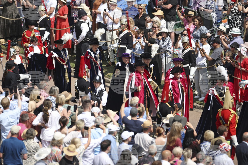 Britain Royals Garter Ceremony