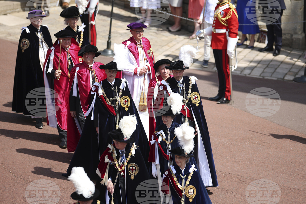 Britain Royals Garter Ceremony