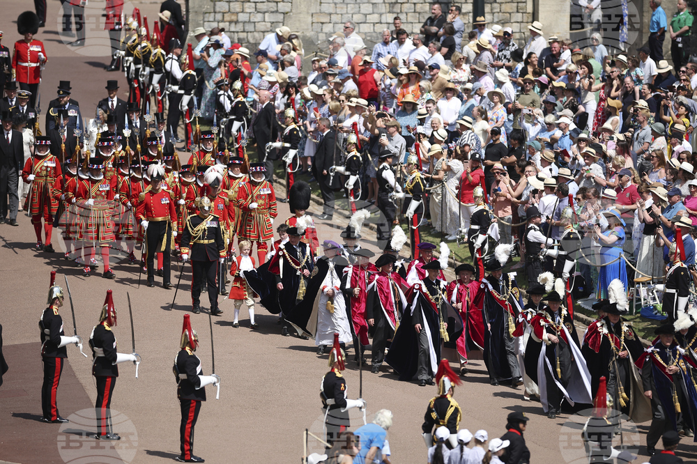 Britain Royals Garter Ceremony