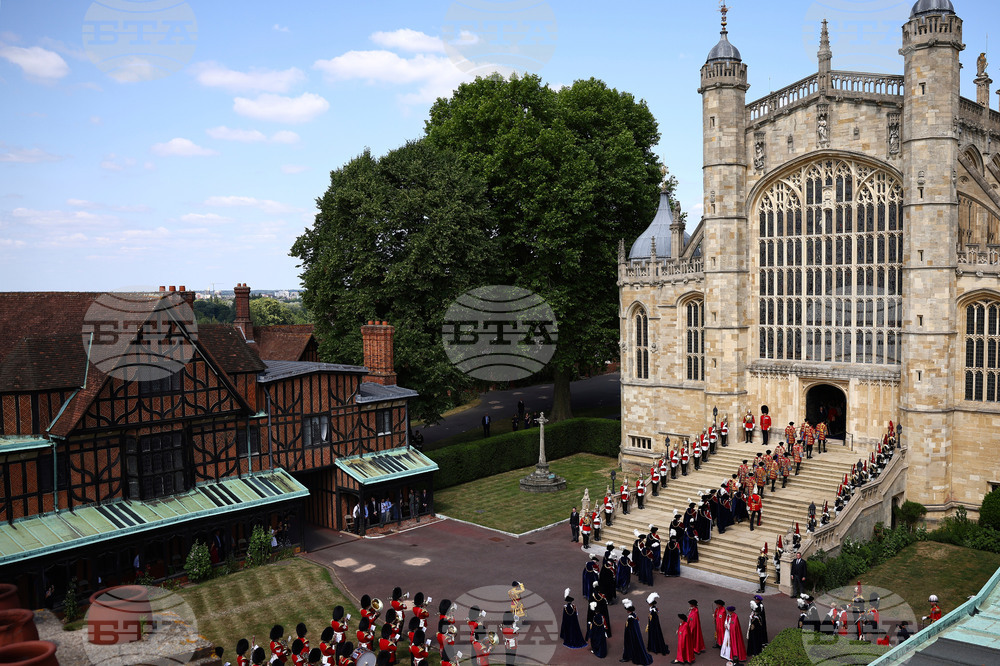 Britain Royals Garter Ceremony