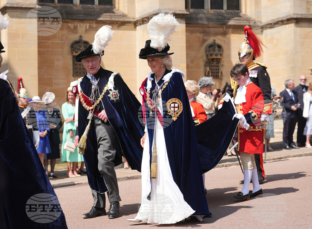 Britain Royals Garter Ceremony