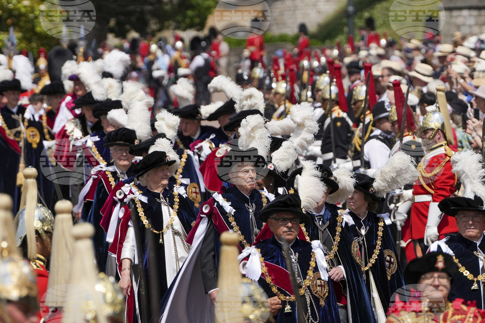 Britain Royals Garter Ceremony