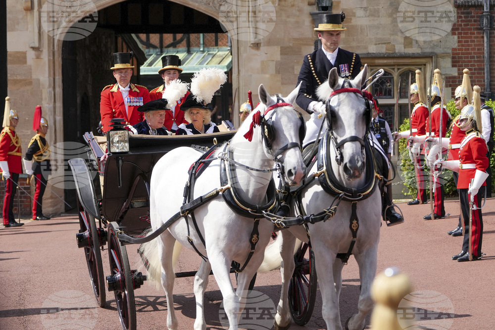 Britain Royals Garter Ceremony