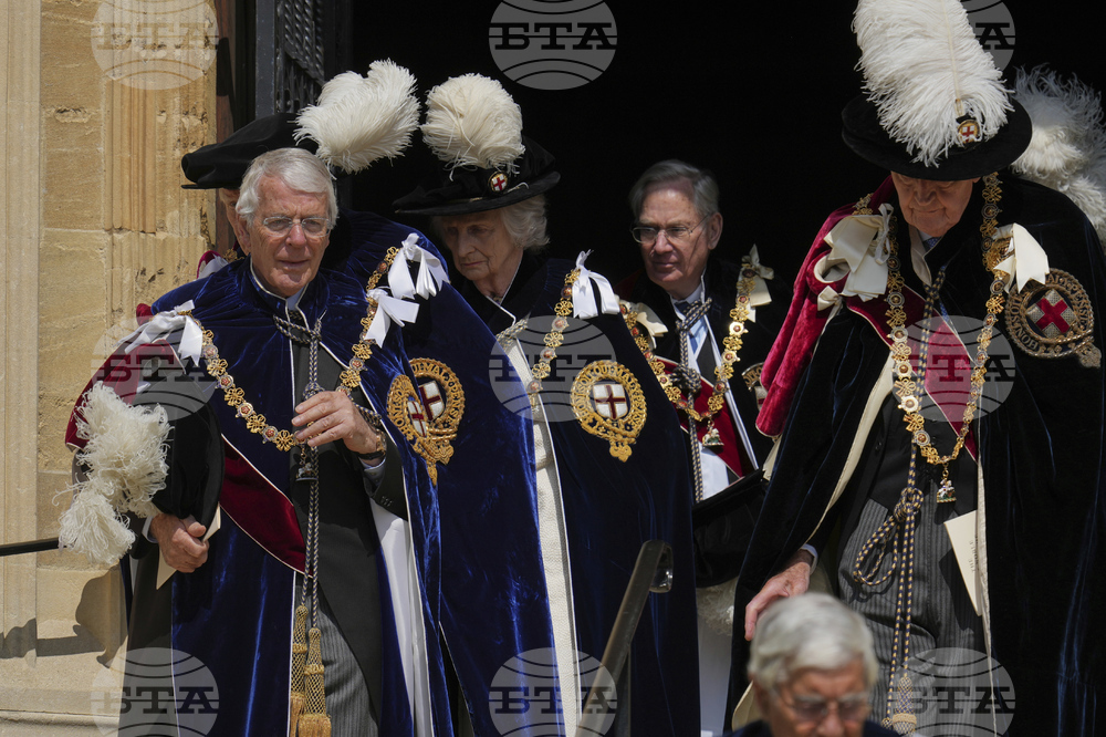 Britain Royals Garter Ceremony