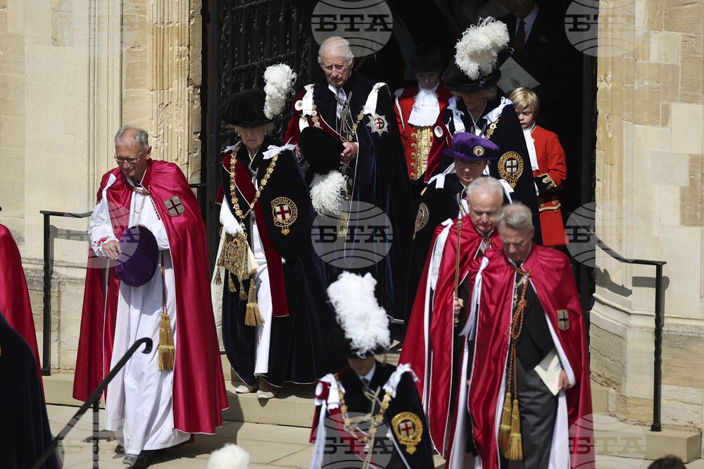 Britain Royals Garter Ceremony
