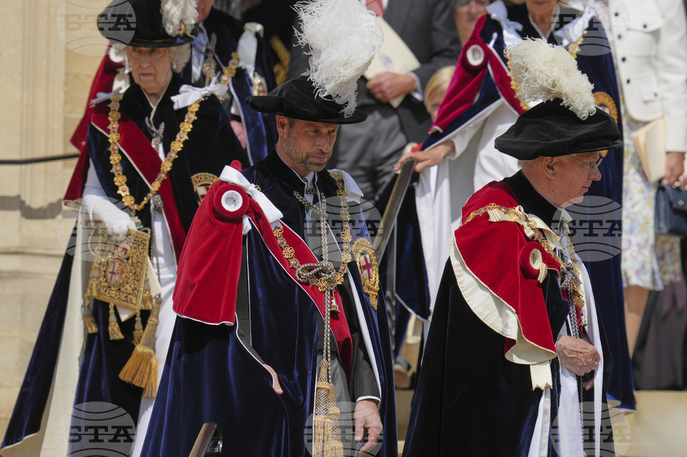 Britain Royals Garter Ceremony