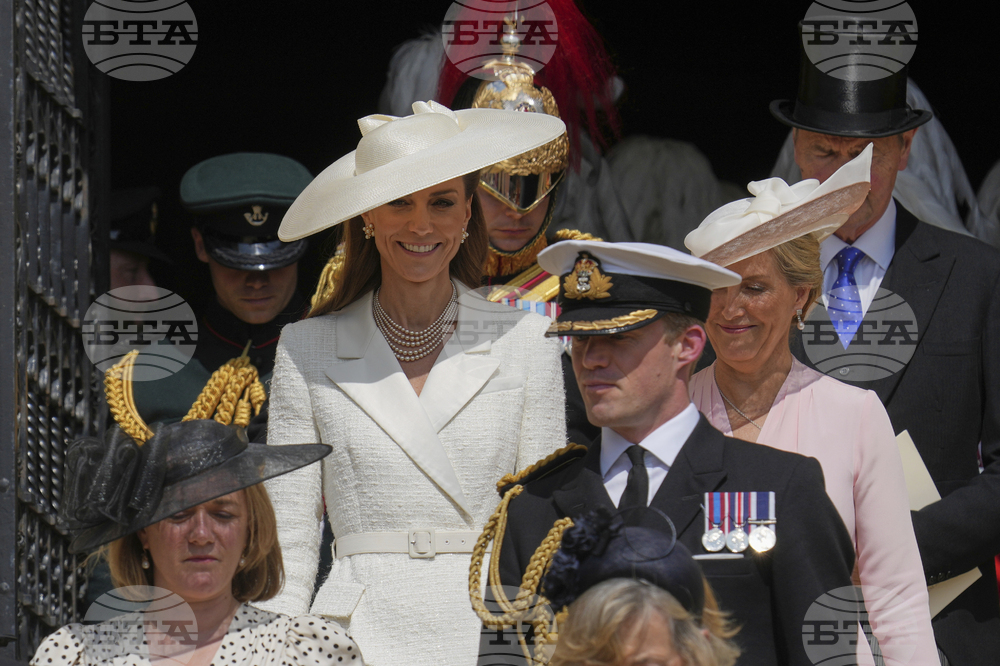 Britain Royals Garter Ceremony