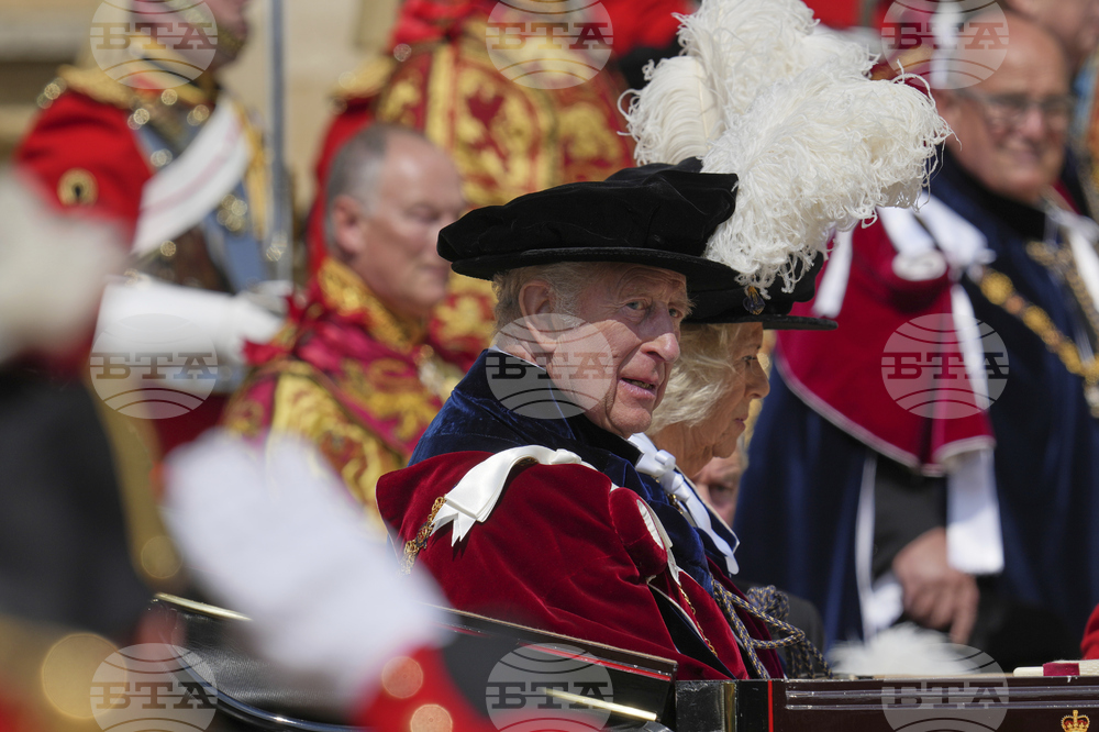 Britain Royals Garter Ceremony