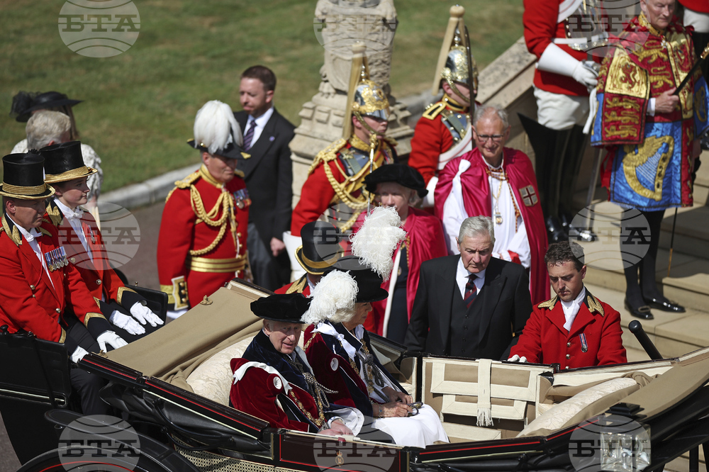 Britain Royals Garter Ceremony