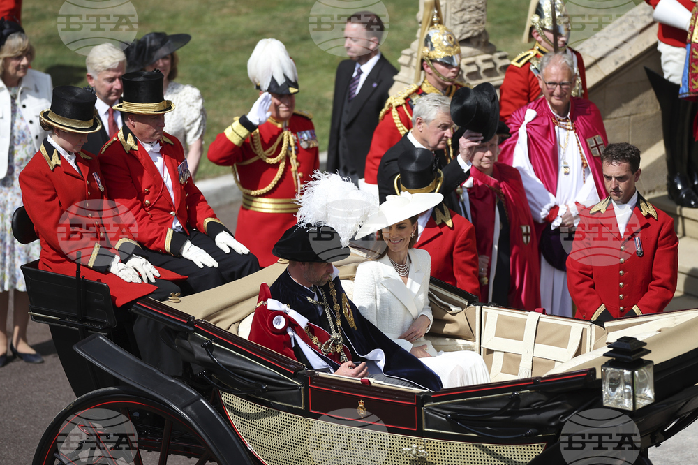 Britain Royals Garter Ceremony