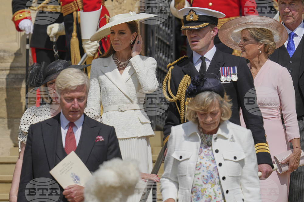 Britain Royals Garter Ceremony