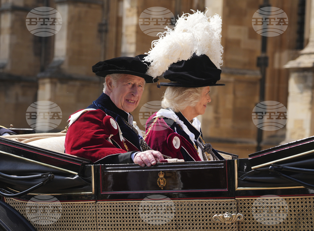 Britain Royals Garter Ceremony