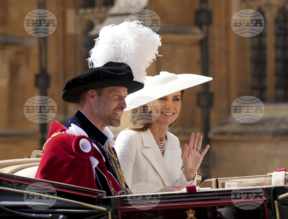 Britain Royals Garter Ceremony
