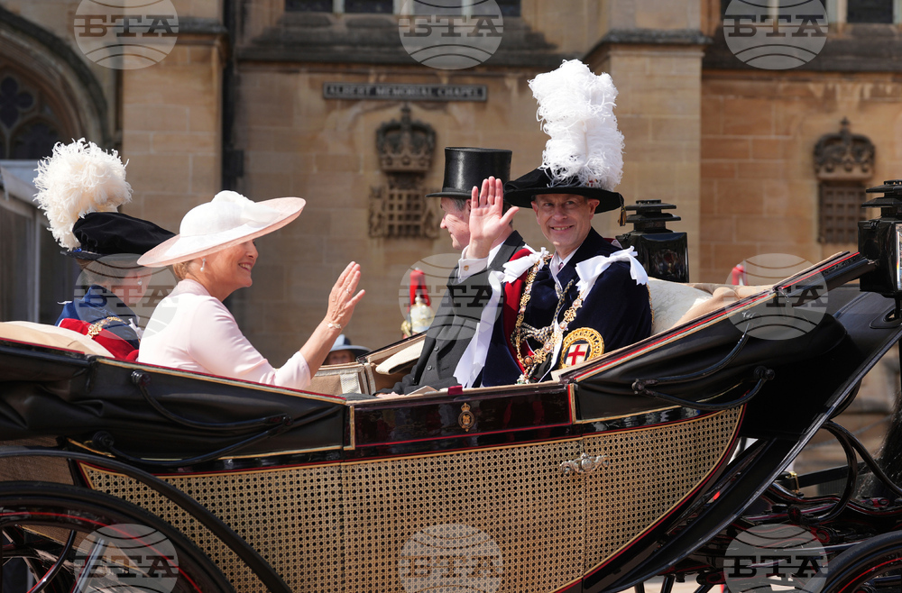 Britain Royals Garter Ceremony