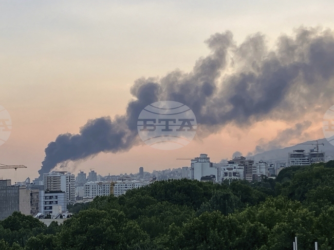 Израелската армия обявява, че продължава да нанася удари по Техеран и Западен Иран