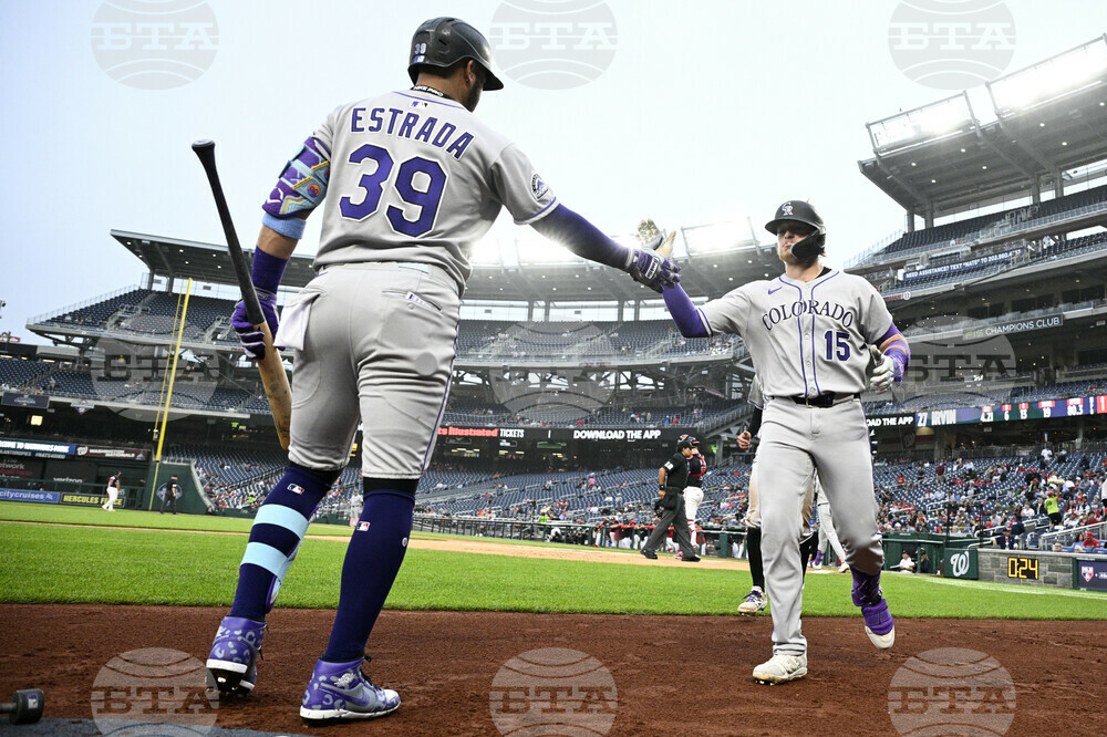 Rockies Nationals Baseball