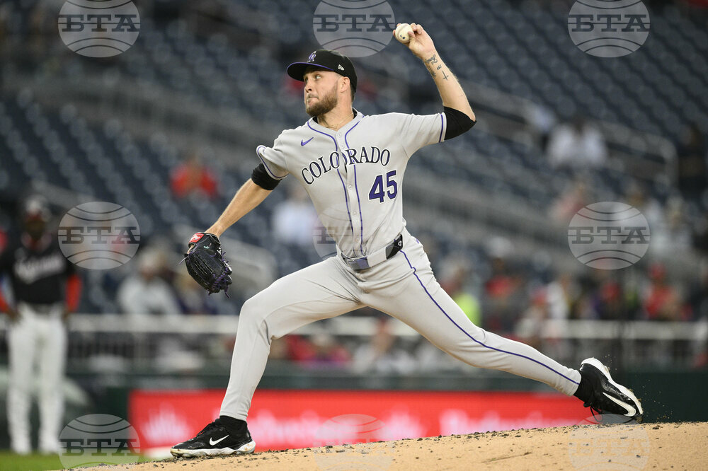 Rockies Nationals Baseball