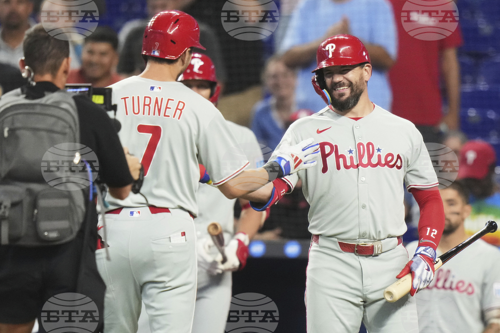 Phillies Marlins Baseball