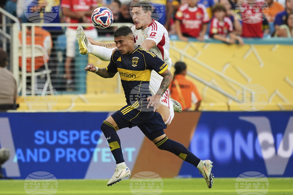 APTOPIX CWC Boca Juniors Benfica Soccer