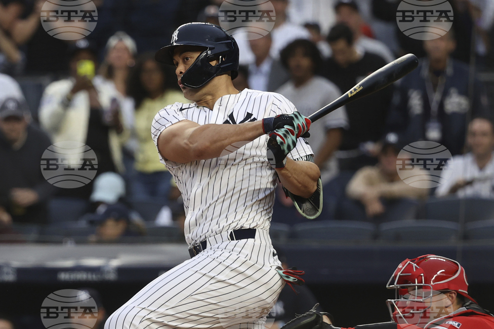 Angels Yankees Baseball