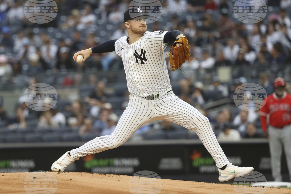 Angels Yankees Baseball
