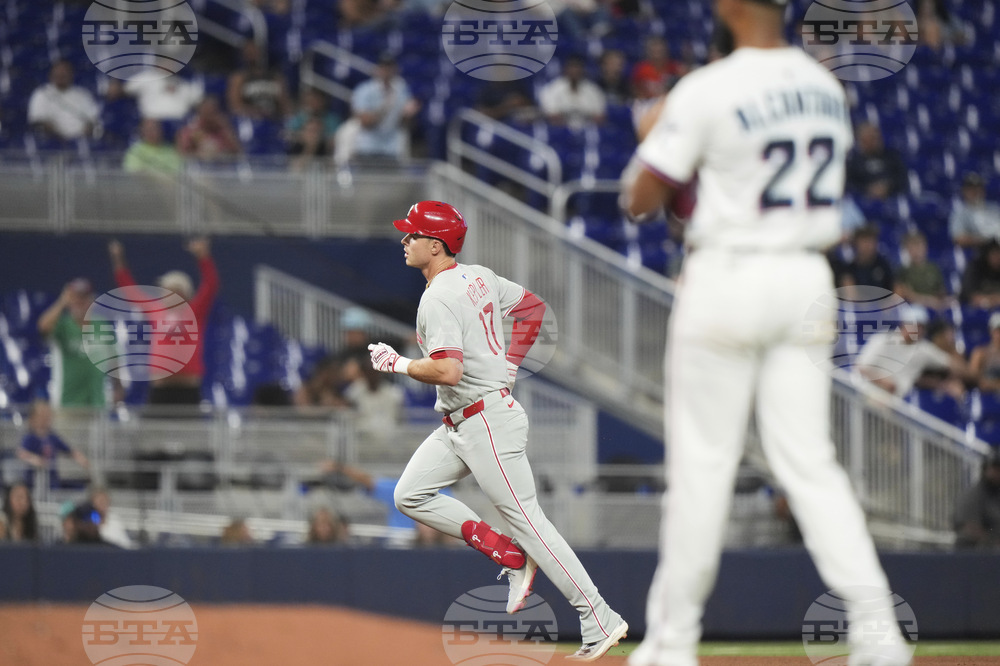 Phillies Marlins Baseball