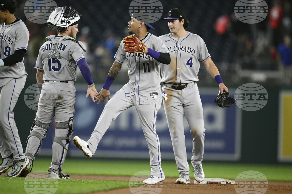 Rockies Nationals Baseball