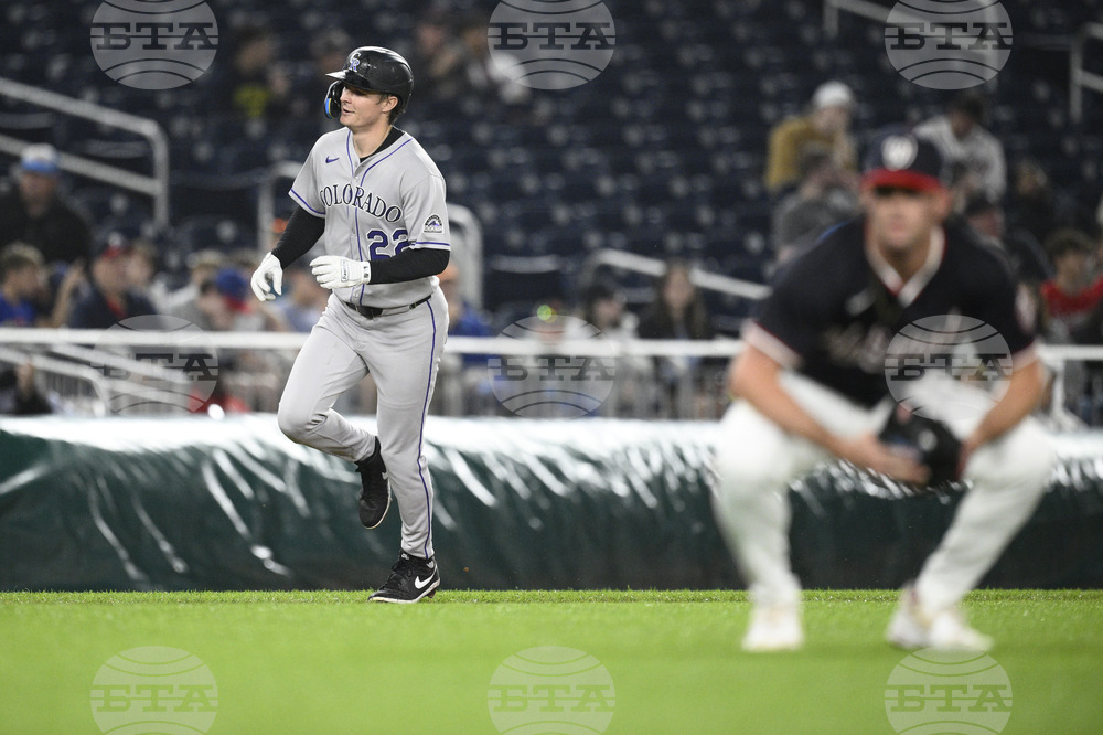 Rockies Nationals Baseball
