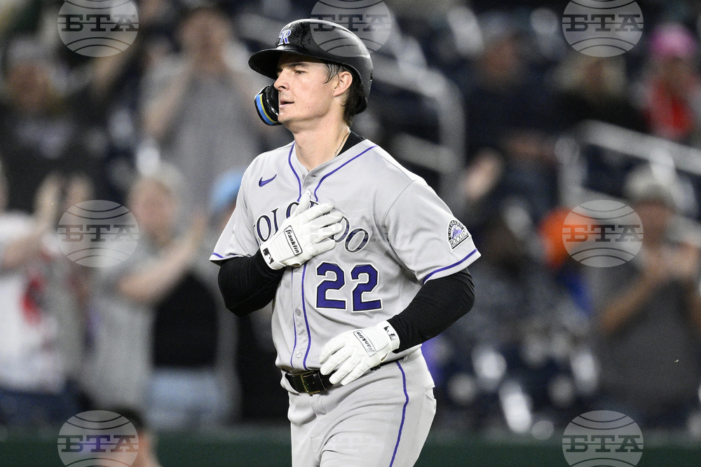 Rockies Nationals Baseball