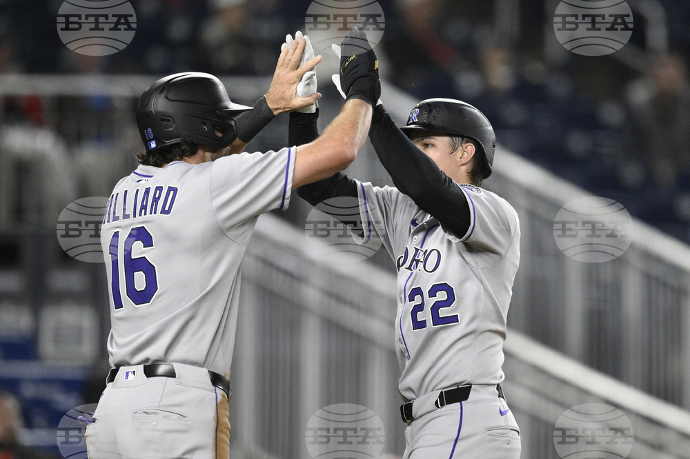 Rockies Nationals Baseball
