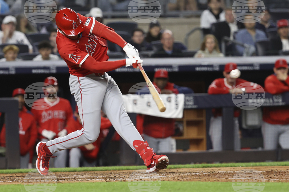 Angels Yankees Baseball