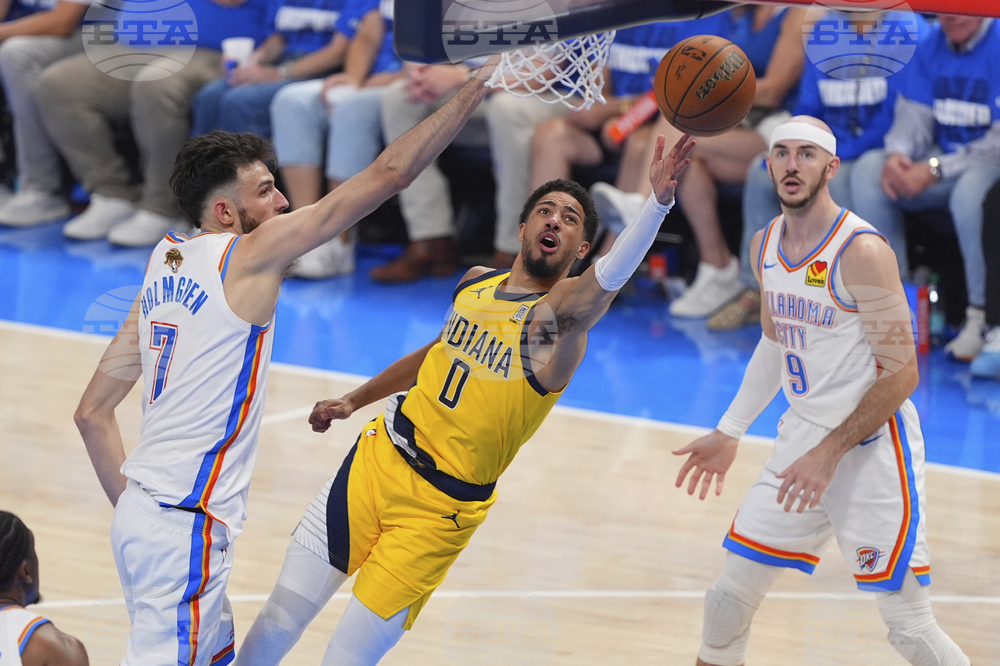 APTOPIX NBA Finals Pacers Thunder Basketball