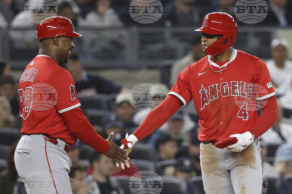 Angels Yankees Baseball