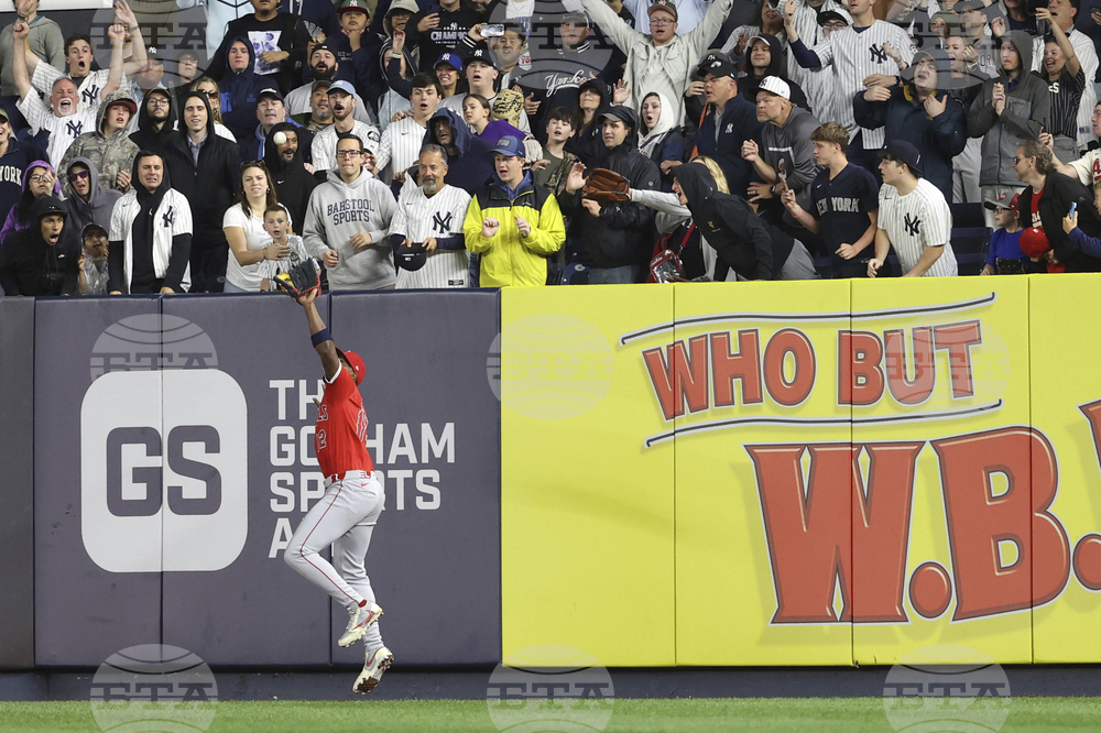 Angels Yankees Baseball