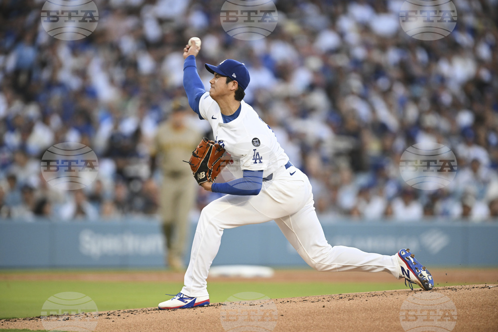 Padres Dodgers Baseball