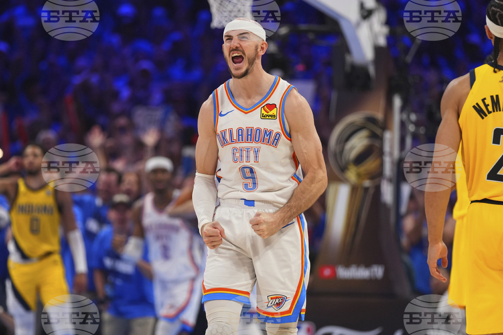 APTOPIX NBA Finals Pacers Thunder Basketball