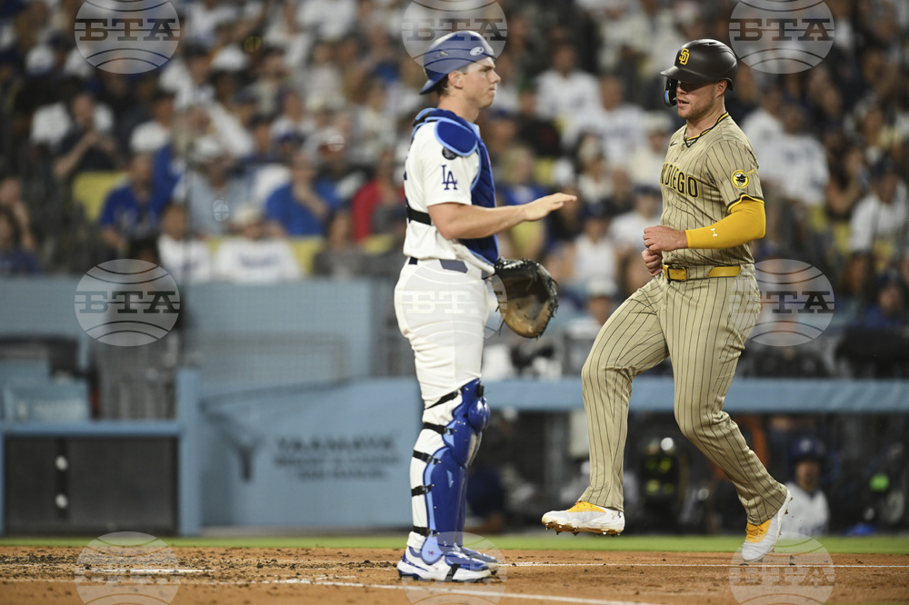 Padres Dodgers Baseball