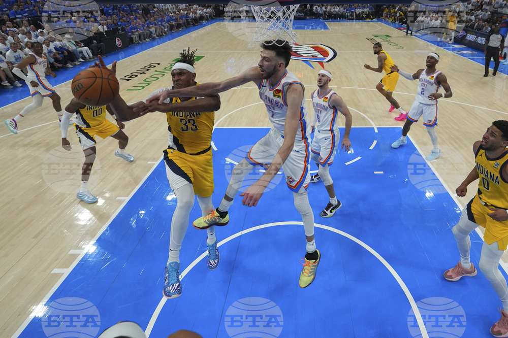 APTOPIX NBA Finals Pacers Thunder Basketball