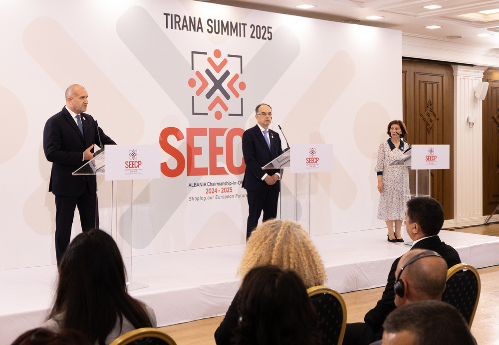 Президентът: Като ротационен председател на ПСЮИЕ България ще продължи да бъде конструктивен и отговорен партньор за постигане на общо бъдеще, което да е в интерес на всички граждани от нашия регион