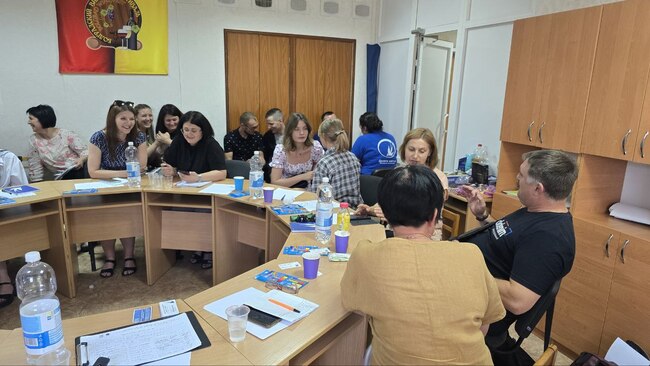 Представител на Младежкия съвет в Болград в Украйна се включи в обучение по първа психологическа помощ