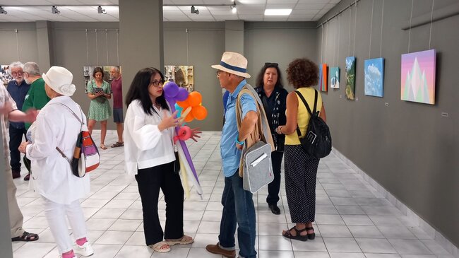 Община Стара Загора: Ценителите на живописта могат да разгледат картините от пленера „Дружба“ в зала „Лубор Байер“