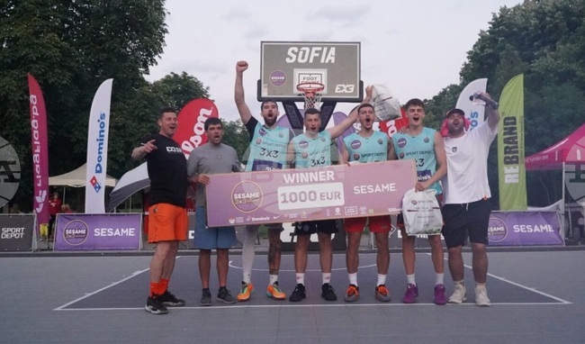 Близо 40 оспорвани мача белязаха международния турнир по баскетбол 3х3 в Борисовата градина в София